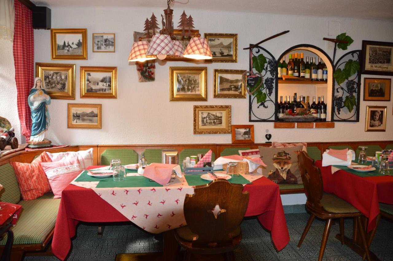 Platzhirsch Zur Alten Wagnerei Gastehaus Bed and Breakfast Saint Wolfgang Eksteriør billede