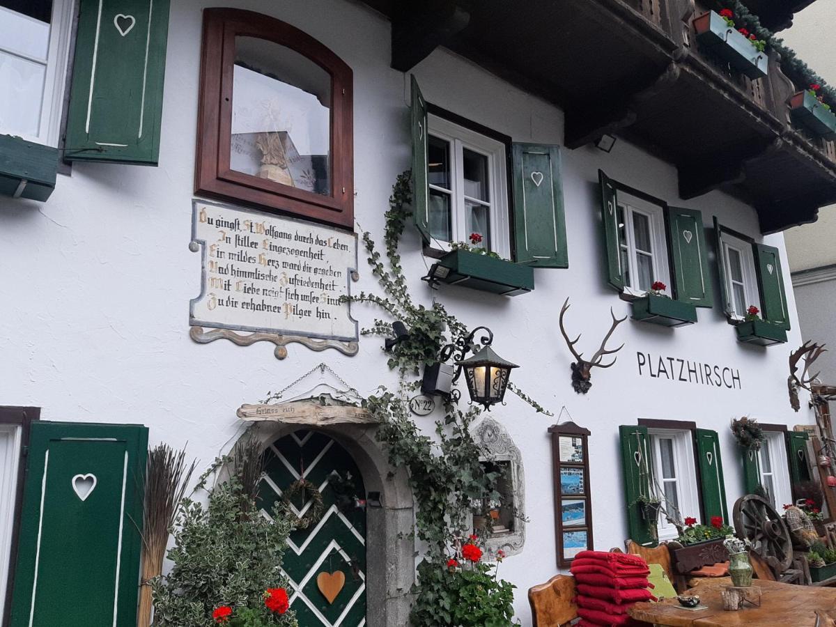 Platzhirsch Zur Alten Wagnerei Gastehaus Bed and Breakfast Saint Wolfgang Eksteriør billede